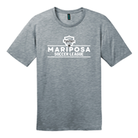 Mariposa District Everyday Tee Grey (White Logo)