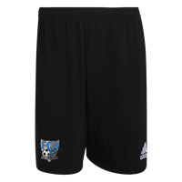 FCA Entrada22 Shorts with Pockets (Black)