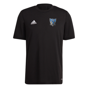 FCA Entrada 22 Poly Tee (Black) Image