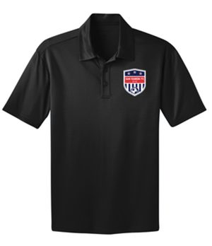 SRFC SILK TOUCH PERFORMANCE POLO BLACK Image