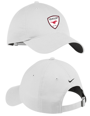 MUSTANG NIKE UNISEX HAT WHITE Image