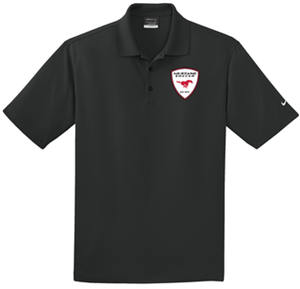 MUSTANG MENS NIKE POLO BLACK Image