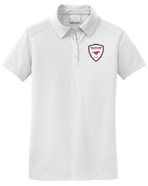 MUSTANG WMNS NIKE POLO WHITE Image