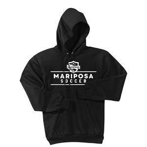 Mariposa Fleece Pullover Sweatshirt Black Image