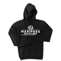 Mariposa Fleece Pullover Sweatshirt Black